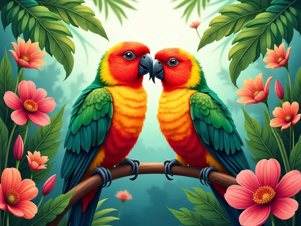 Pajaros amor