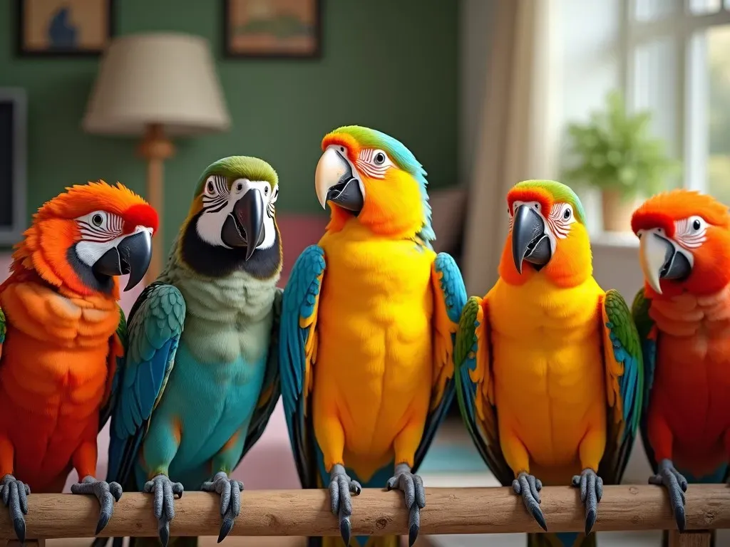 ¡Descubre los Increíbles Pájaros de Colores Domésticos que Harán Brillar tu Hogar!