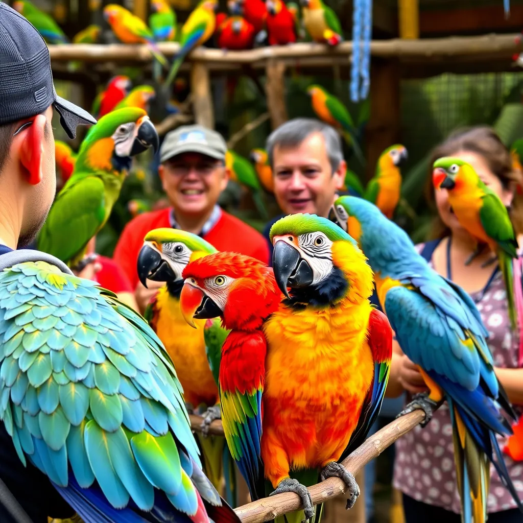 criadores de loros